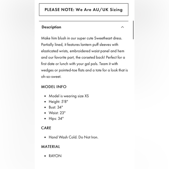 Sweetheart Corset-back Lantern Sleeve dress - Picture 16 of 16